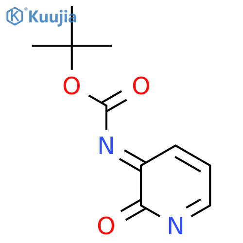 Carbamic acid,N-(1,2-dihydro-2-oxo-3-pyridinyl)-, 1,1-dimethylethyl ester structure