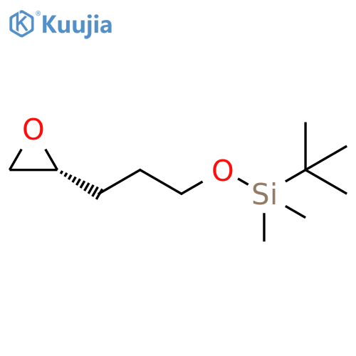 (2R)-2-[3-[[(1,1-Dimethylethyl)dimethylsilyl]oxy]propyl]oxirane structure