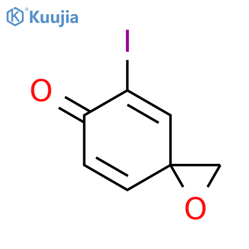 5-Iodo-1-oxaspiro2.5octa-4,7-dien-6-one structure