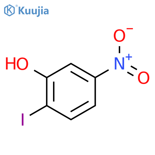 2-Iodo-5-nitrophenol structure