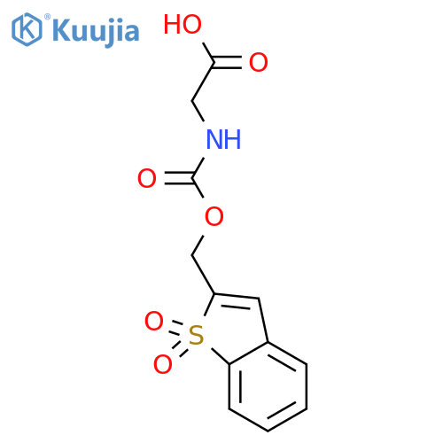 N-Bsmoc-glycine structure