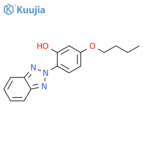 Phenol, 2-(2H-benzotriazol-2-yl)-5-butoxy- structure