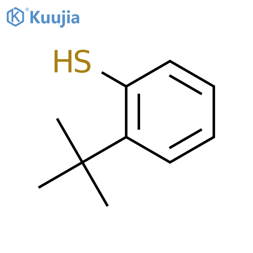 2-tert-butylbenzene-1-thiol structure