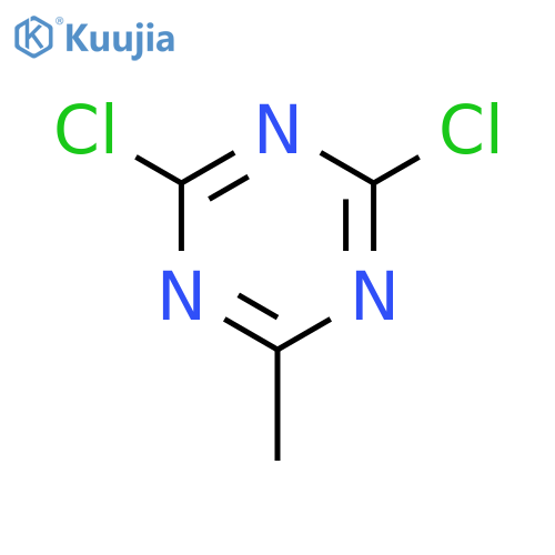 2,4-Dichloro-6-methyltriazine structure