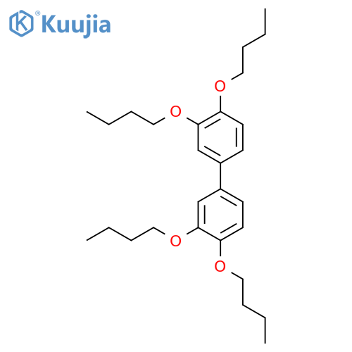 1,1'-Biphenyl, 3,3',4,4'-tetrabutoxy- structure