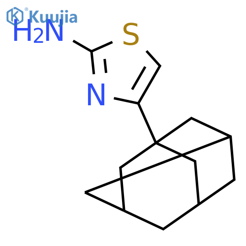 4-(1-Adamantyl)-1,3-thiazol-2-amine structure
