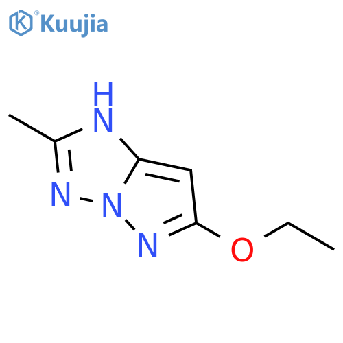1H-Pyrazolo[1,5-b][1,2,4]triazole, 6-ethoxy-2-methyl- structure