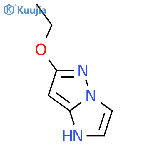 1H-Imidazo[1,2-b]pyrazole, 6-ethoxy- structure