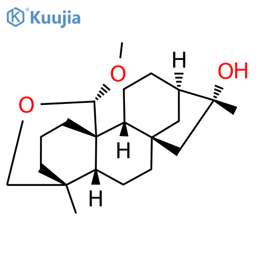 16α-Hydroxy-19,20-epoxy
-20β-methoxy-ent-kaurane structure