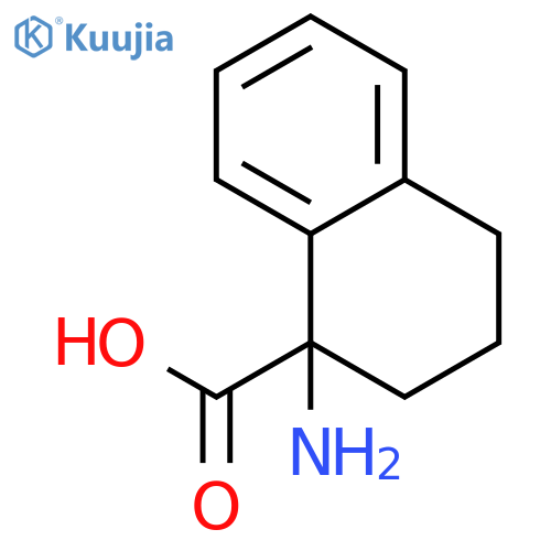 1-Naphthalenecarboxylicacid, 1-amino-1,2,3,4-tetrahydro-, (1R)- structure