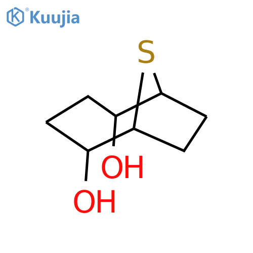 9-thiabicyclo[4.2.1]nonane-2,5-diol structure