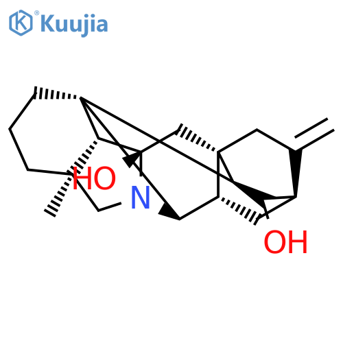 (1R,5S,8R,9S,11R,14S,16R,17R,18R)-5-Methyl-12-methylidene-7-azaheptacyclo[9.6.2.01,8.05,17.07,16.09,14.014,18]nonadecane-16,19-diol structure