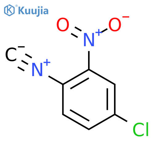 4-chloro-1-isocyano-2-nitrobenzene structure
