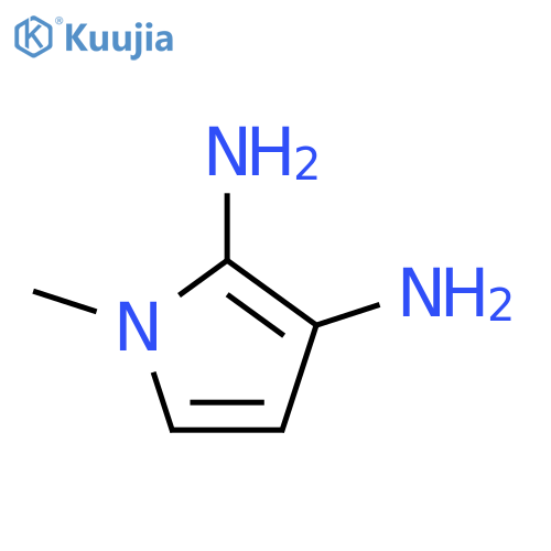 1H-Pyrrole-2,3-diamine, 1-methyl- structure