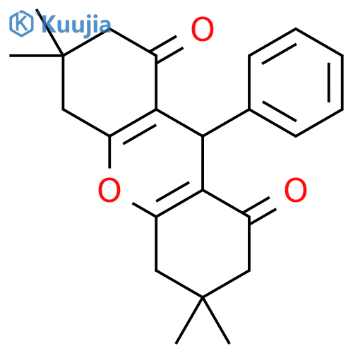 1H-Xanthene-1,8(2H)-dione,3,4,5,6,7,9-hexahydro-3,3,6,6-tetramethyl-9-phenyl- structure
