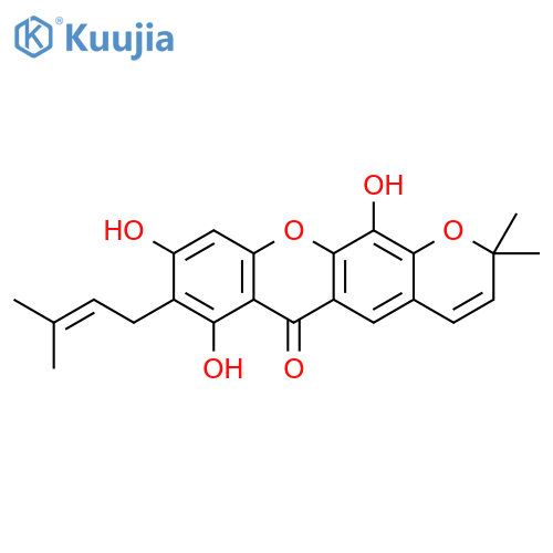 Latisxanthone D structure