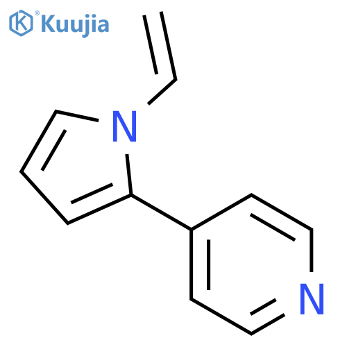 Pyridine, 4-(1-ethenyl-1H-pyrrol-2-yl)- structure