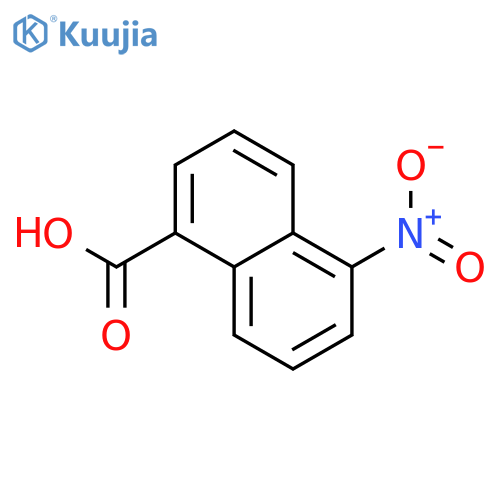 5-Nitronaphthalene-1-carboxylic Acid structure