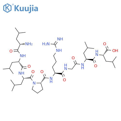 L-Leucine, L-leucyl-L-leucyl-L-leucyl-L-prolyl-L-arginylglycyl-L-leucyl- structure