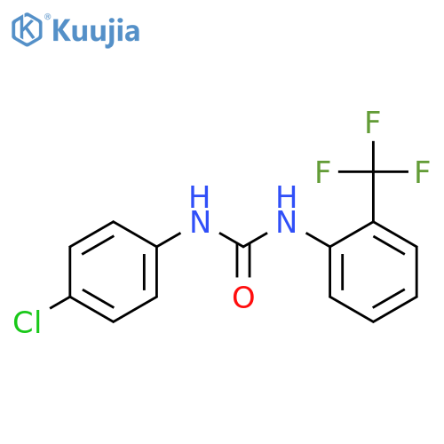 1-(4-Chloro-phenyl)-3-(2-trifluoromethyl-phenyl)-urea structure