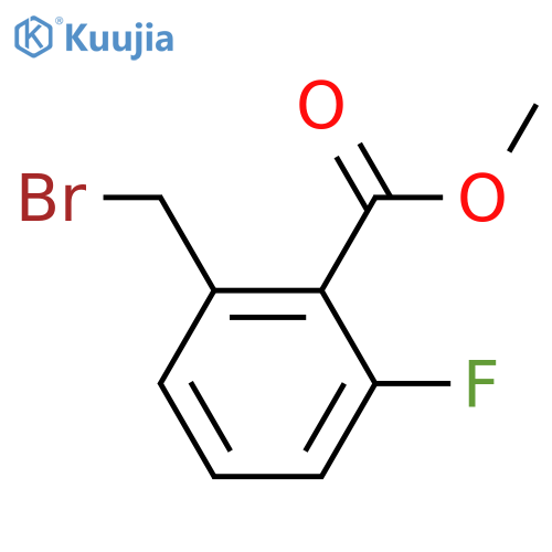 Methyl 2-(Bromomethyl)-6-Fluorobenzoate structure