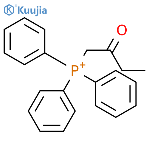 Phosphonium,(2-oxobutyl)triphenyl-, chloride (1:1) structure