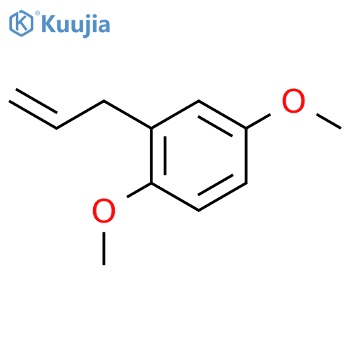 1,4-dimethoxy-2-prop-2-enylbenzene structure