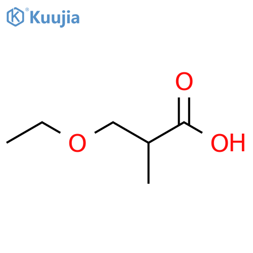 3-Ethoxy-2-methylpropanoic acid structure