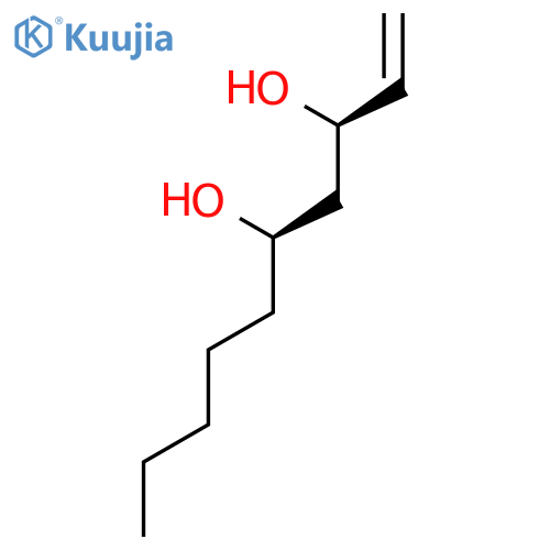 1-Decene-3,5-diol, (R*,R*)- structure