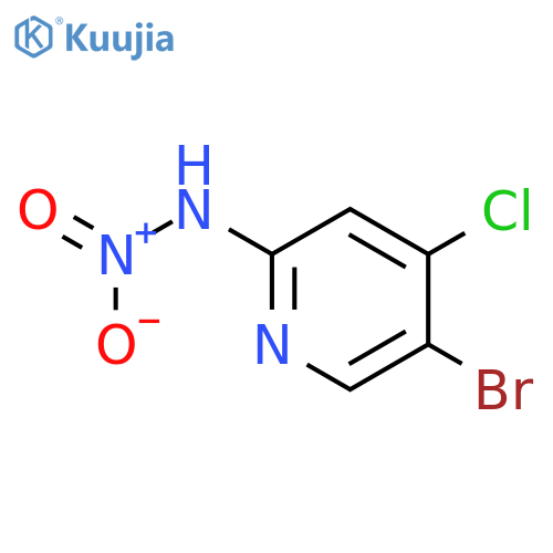 2-Pyridinamine, 5-bromo-4-chloro-N-nitro- structure