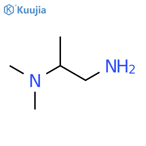 (1-aminopropan-2-yl)dimethylamine structure