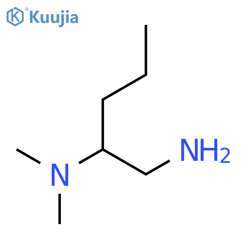 N-1-(aminomethyl)butyl-N,N-dimethylamine structure