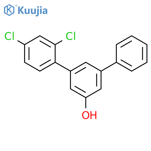 [1,1':3',1''-Terphenyl]-5'-ol, 2,4-dichloro- structure