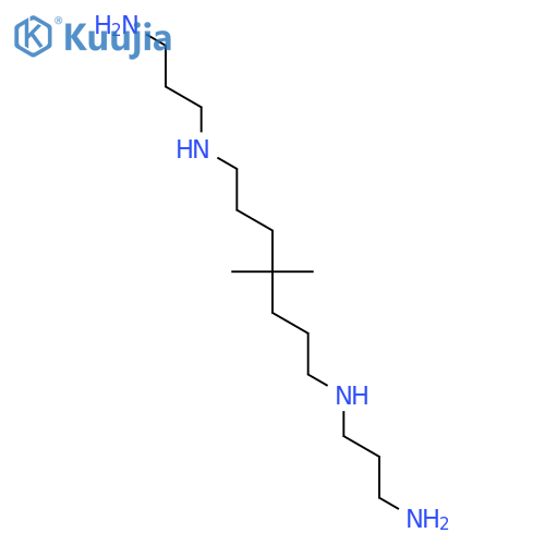 1,7-Heptanediamine, N,N'-bis(3-aminopropyl)-4,4-dimethyl- structure