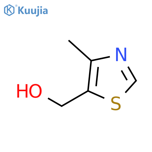 (4-Methylthiazol-5-yl)methanol structure