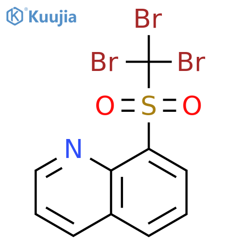 Quinoline, 8-[(tribromomethyl)sulfonyl]- structure