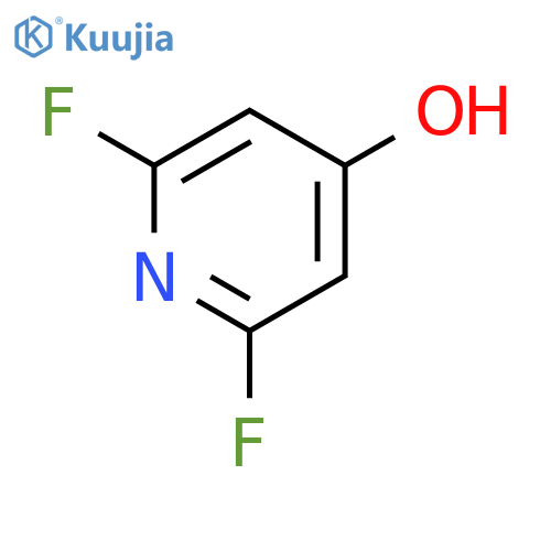 2,6-Difluoro-4-pyridinol structure