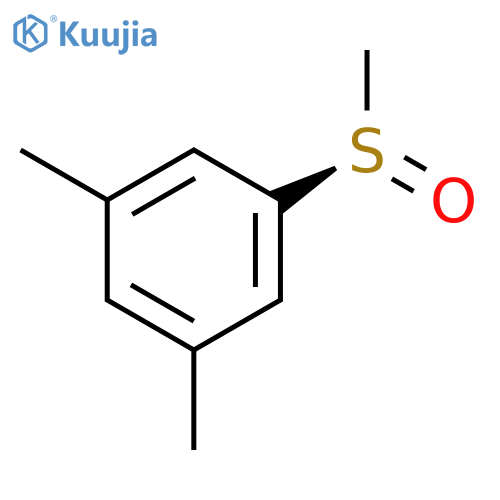 Benzene, 1,3-dimethyl-5-[(R)-methylsulfinyl]- structure
