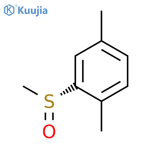 Benzene, 1,4-dimethyl-2-[(R)-methylsulfinyl]- structure