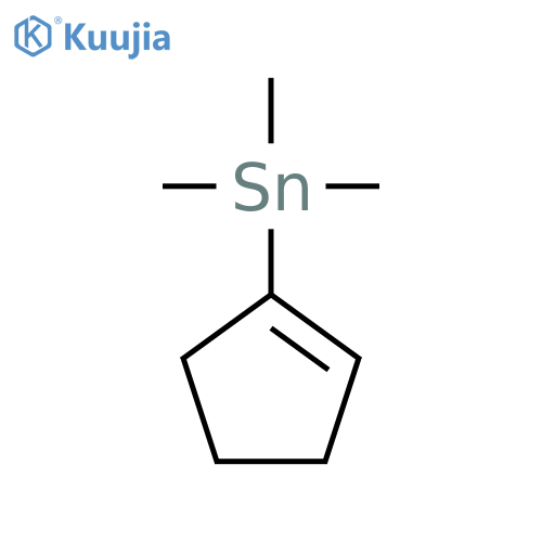 Stannane, 1-cyclopenten-1-yltrimethyl- structure