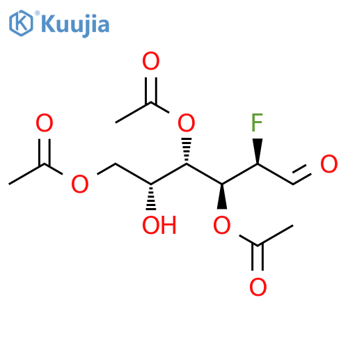 2-Deoxy-2-fluoro-D-galactose 3,4,6-Triacetate structure