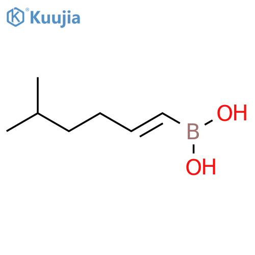5-Methyl-1-hexenylboronic acid structure