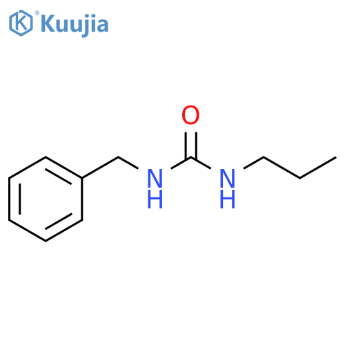 Urea, N-(phenylmethyl)-N'-propyl- structure
