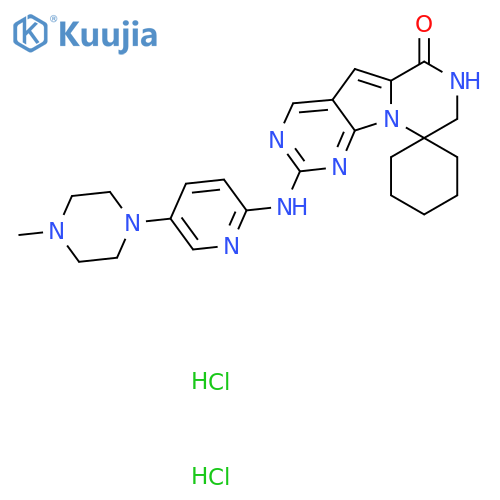Trilaciclib hydrochloride structure