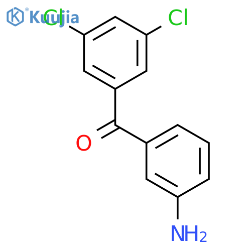 Methanone, (3-aminophenyl)(3,5-dichlorophenyl)- structure