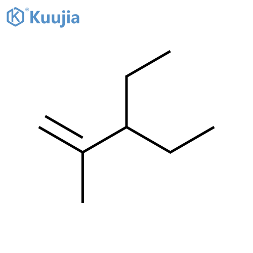 3-Ethyl-2-methyl-1-pentene structure