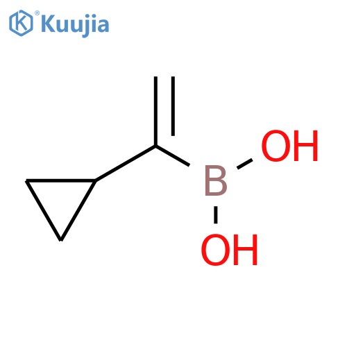 Boronic acid, B-(1-cyclopropylethenyl)- structure