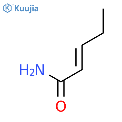 2-Pentenamide, (2E)- structure