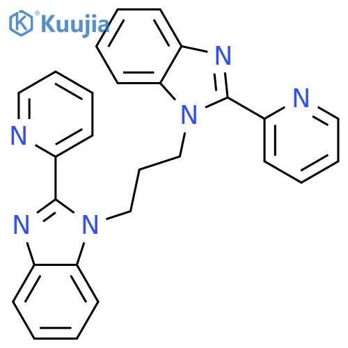 1H-Benzimidazole, 1,1'-(1,3-propanediyl)bis[2-(2-pyridinyl)- structure