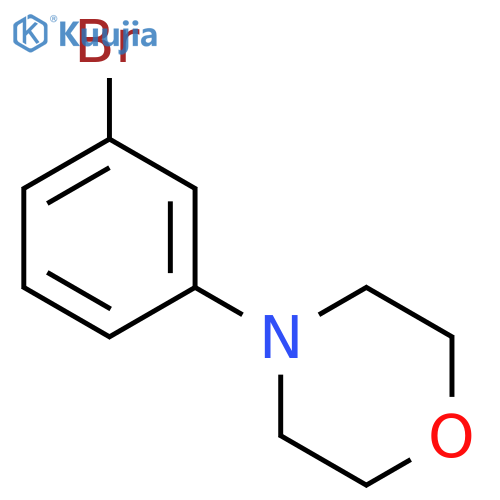 4-(3-Bromophenyl)morpholine structure
